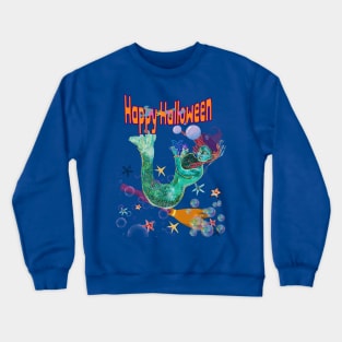 Trick trick trick or Halloween Crewneck Sweatshirt